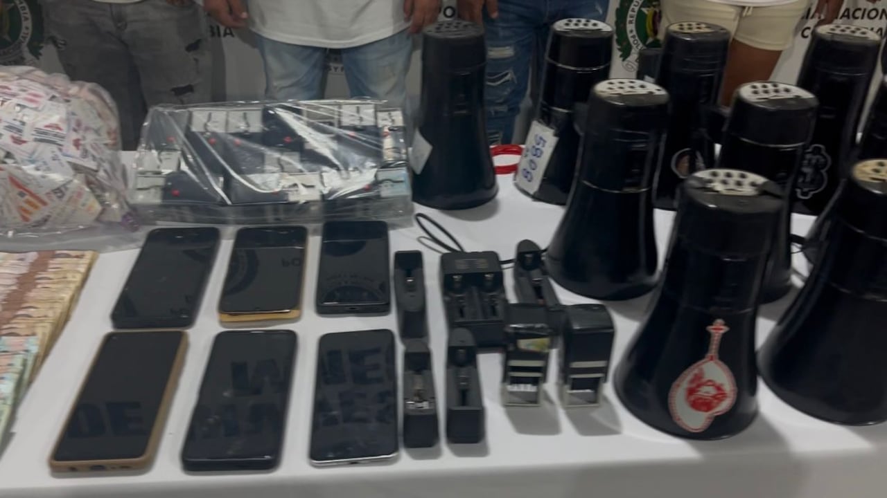 Según las autoridades la banda 'Los Solidarios' fue capturada en la Comuna 20 de Cali.