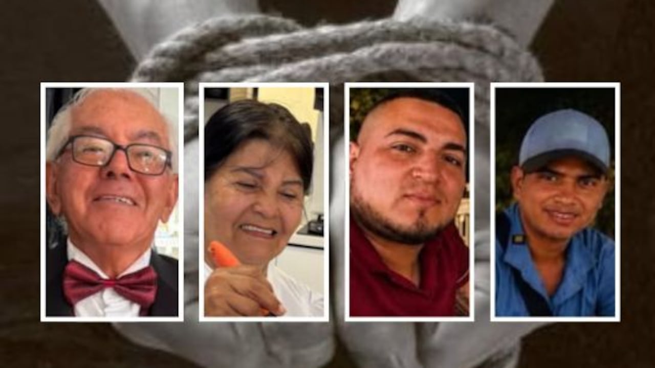 Luis Alfredo Hermos, Luz Bolivia Guevara, Wilfer Fernández Astudillo Orozco y Daniel Adrián Montilla Orozco permanecen secuestrados en esta parte del centro del Cauca.