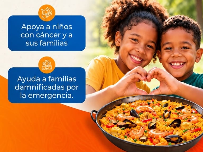 Este 24 de octubre se compartirár alrededor de una misma mesa para apoyar dos causas que hoy necesitan apoyo. :