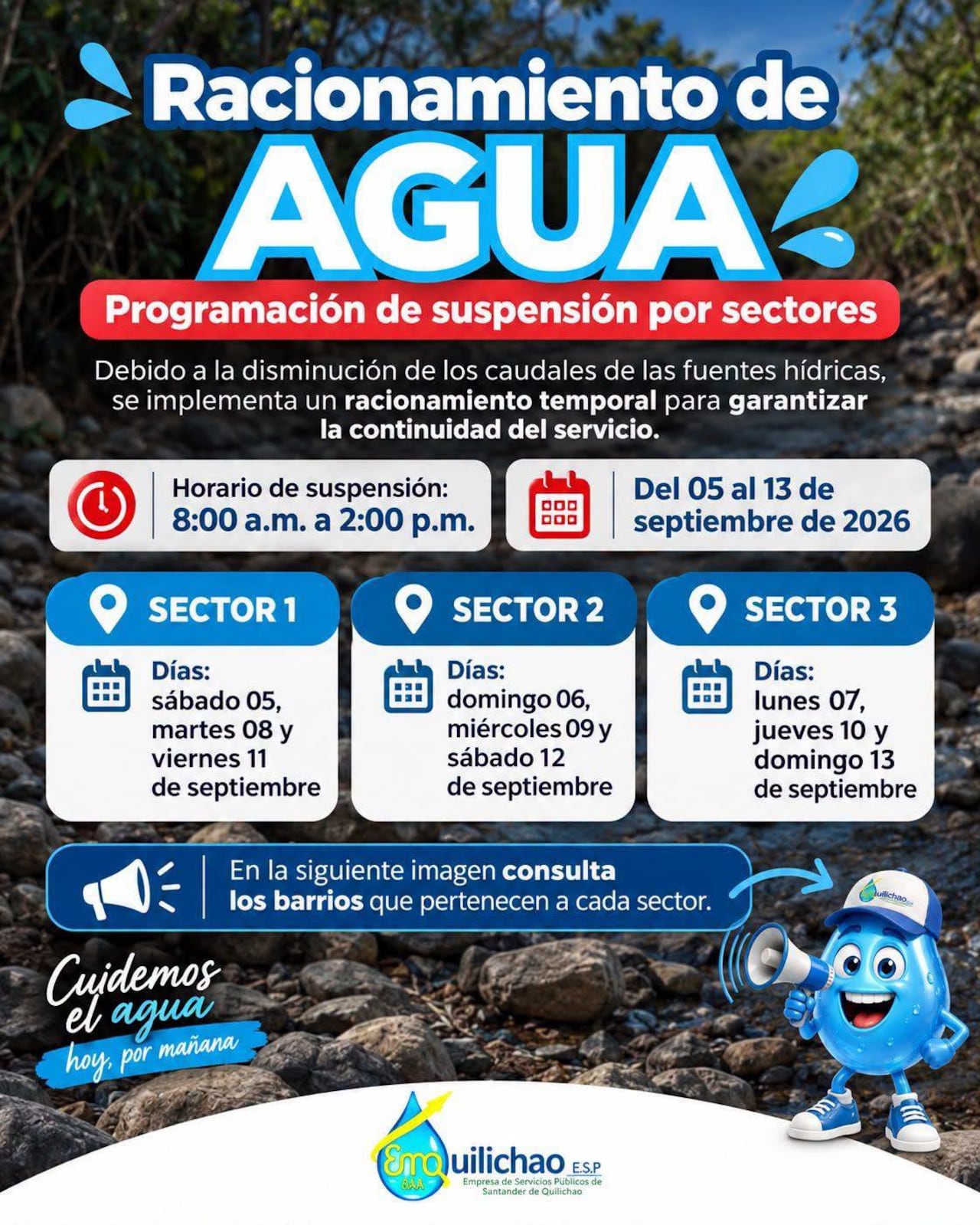 Las altas temperaturas, la escasez de lluvias y los incendios forestales agravan la emergencia ambiental en el Cauca, aumentando la presión sobre las fuentes de agua para consumo humano y actividades productivas.