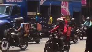 Protestas contra Rappi en Cali