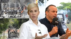 Gobernadora del Valle, Dilian Francisca Toro, y el alcalde de Cali, Alejandro Eder, hacen un llamado al Gobierno tras ataque explosivo en el sur de la ciudad.