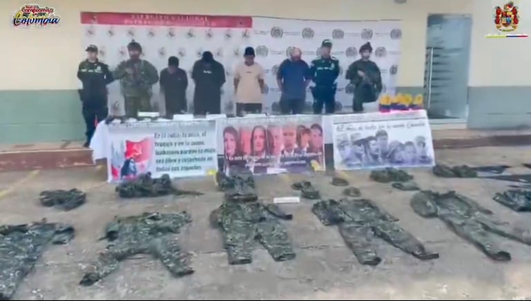 Desarticulada la comisión Gerónimo Galeano del GAO-r, con la captura de alias Miguel Ángel, señalado cabecilla de la estructura.