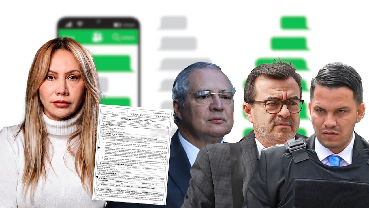 Sandra Ortiz, Iván Name, Olmedo López y Sneyder Pinilla