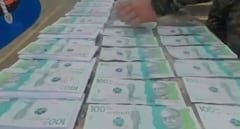 El dinero pertenecía a las disidencias de las Farc, las cuales se financian con el narcotráfico a la hora de adelantar una guerra contra la fuerza pública colombiana.