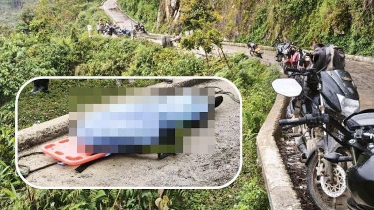 Una volqueta cargada con mármol se accidentó en la vereda La Mina, zona rural del municipio de Miranda, en el norte del Cauca.