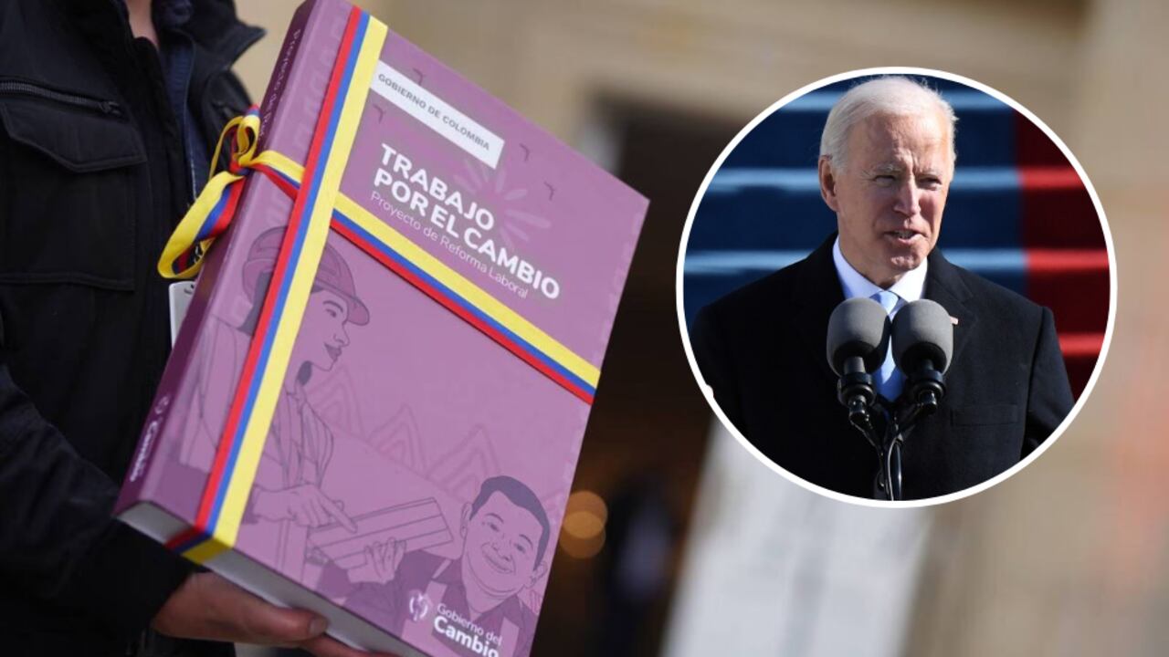 El proyecto fue presentado por la ministra de Trabaja, Gloria Inés Ramírez a los delegados de asuntos laborales y de empleo del Gobierno de Estados Unidos. Foto: Presidencia de la República