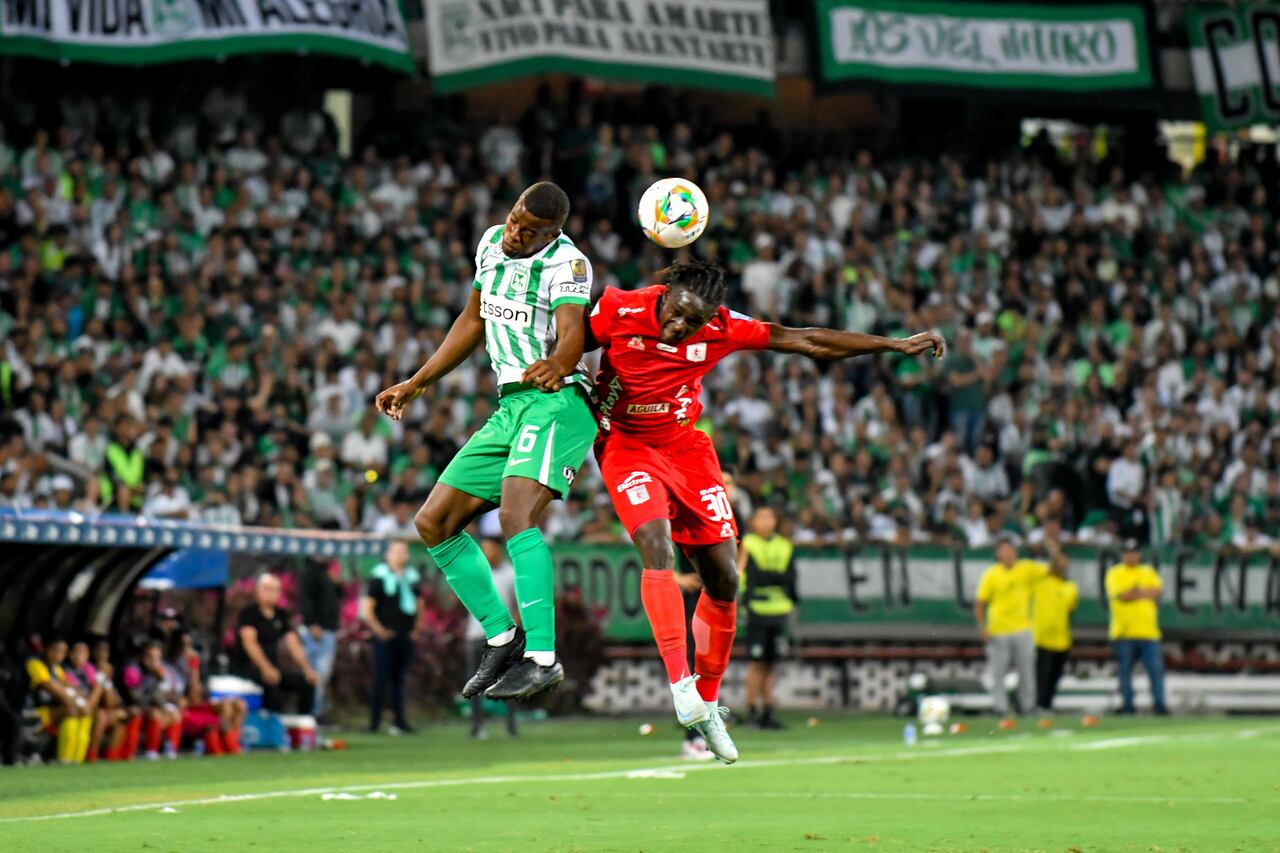 Imagen del compromiso entre Atlético Nacional y América de Cali.