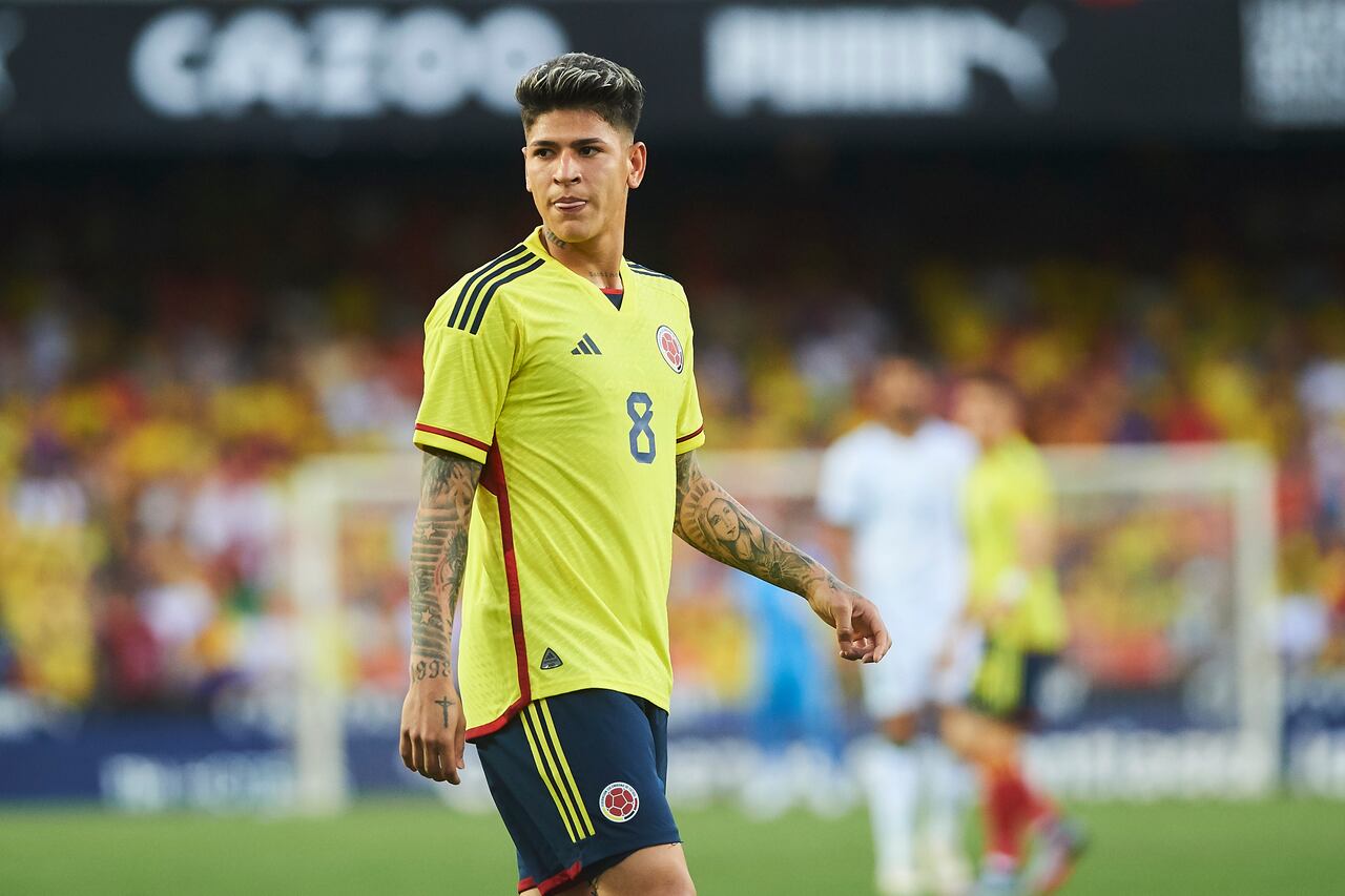 Jorge Carrascal con la Selección Colombia