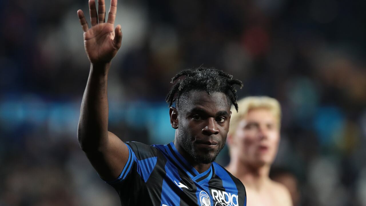 Duván Zapata podría salir de Atalanta en el actual mercado de pases