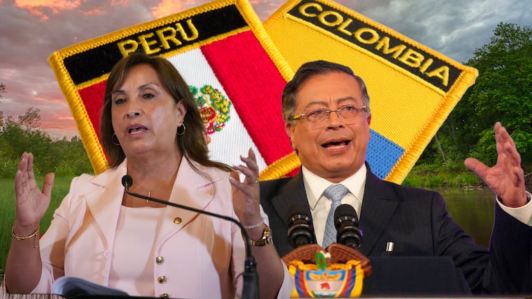 Dina Boluarte, Gustavo Petro isla Santa Rosa, disputa entre Colombia y Perú