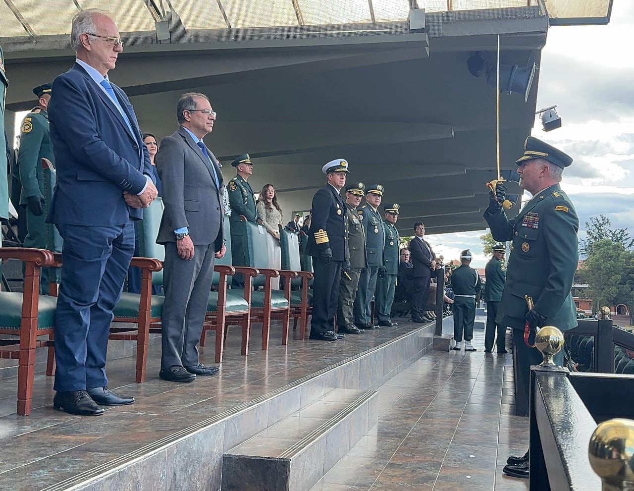 Mayor General Luis Emilio Cardozo Santamaría, Comandante del Ejército Nacional