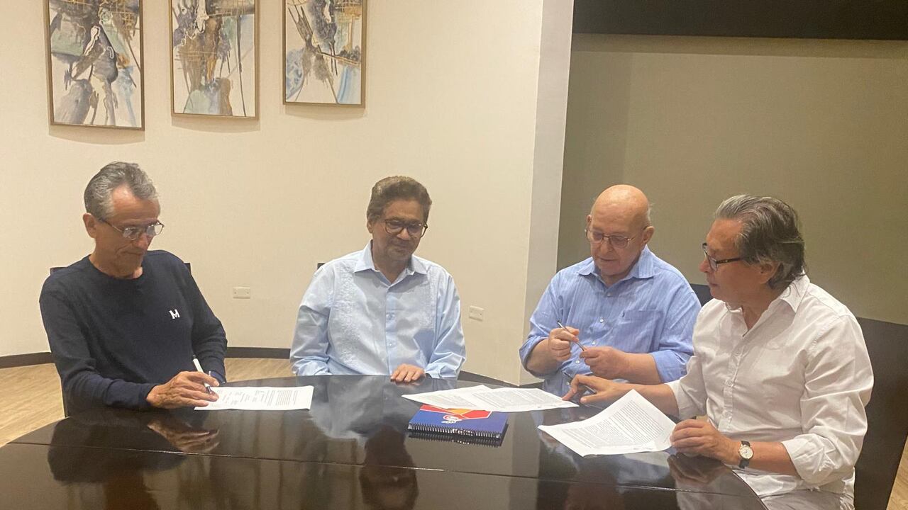 Con la firma de este documento, se pactó el inicio formal de los diálogos.