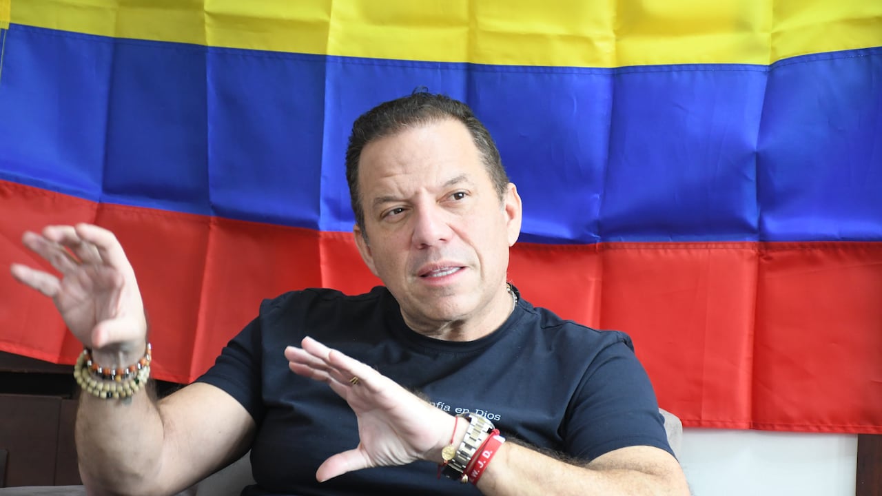 Cali: Santiago Botero, empresario aspirante a ser candidato a la presidencia de Colombia. Foto José L Guzmán. El País