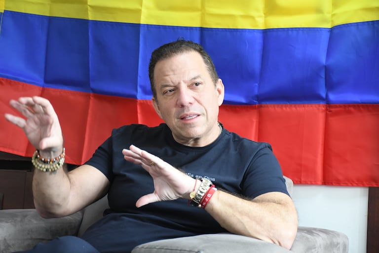 Cali: Santiago Botero, empresario aspirante a ser candidato a la presidencia de Colombia. Foto José L Guzmán. El País