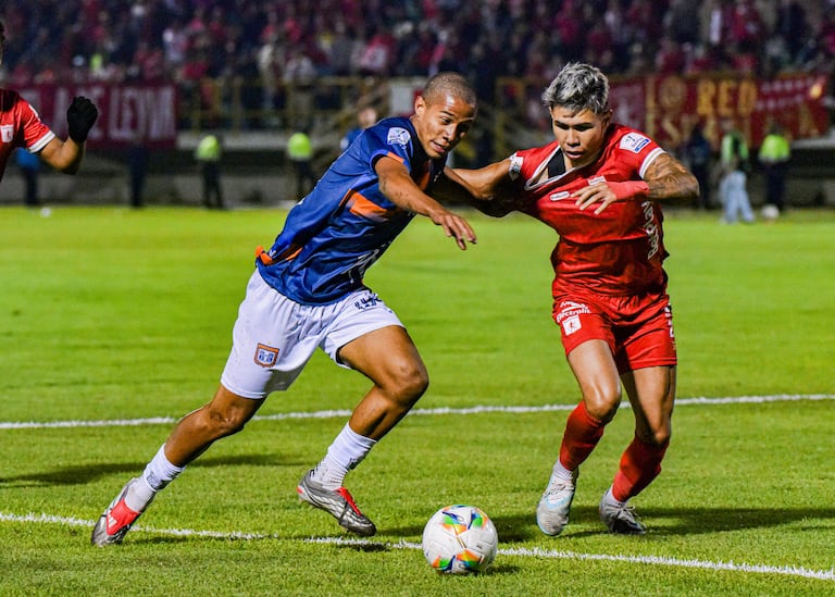 Imagen del partido entre Boyacá Chicó y América de Cali por la fecha 2 del primer semestre de la Liga Colombiana 2026.