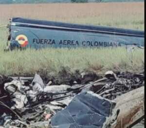 Fatal accidente en Vichada. Ocho personas murieron al estrellarse un helicóptero de la Fuerza Aérea.