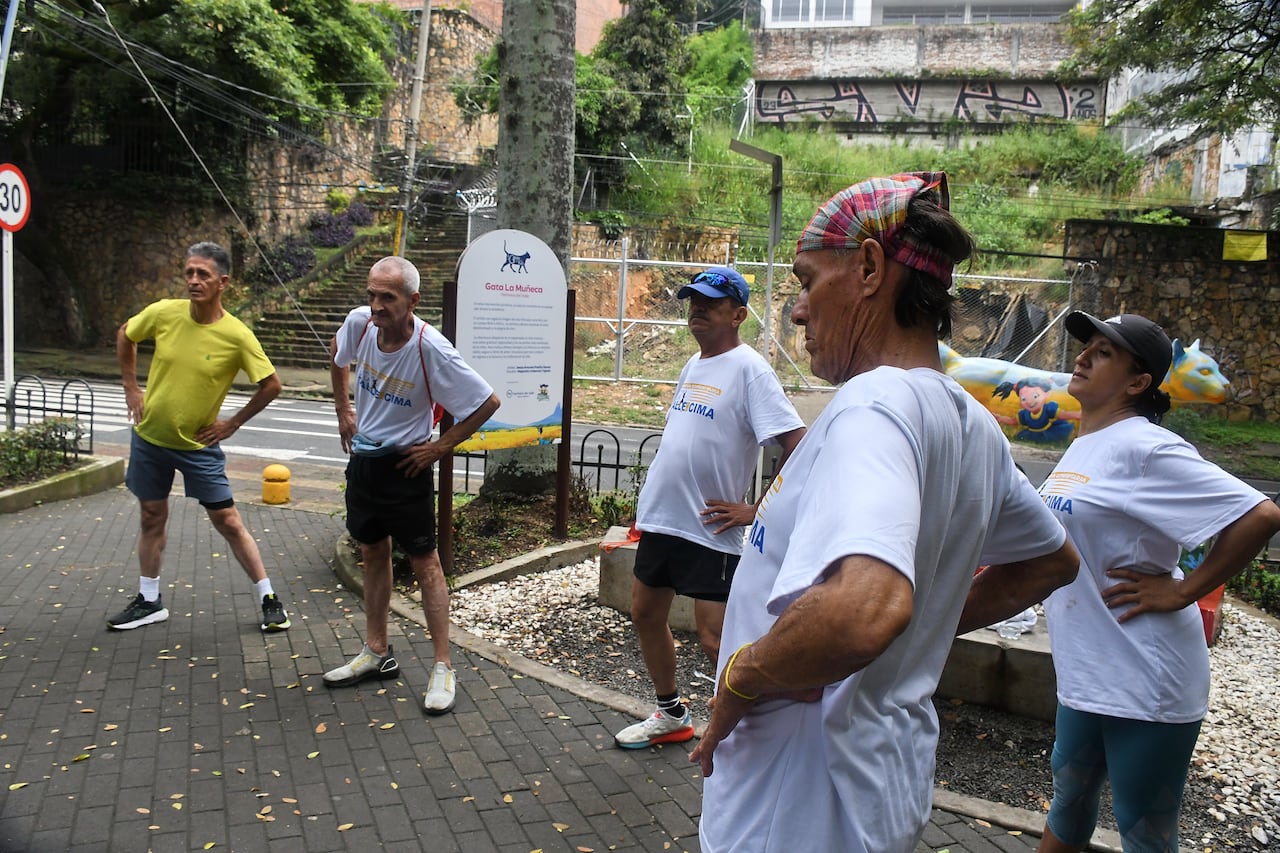 Cali: Equipo de atletismo de habitantes de la calle, foto José L Guzmán