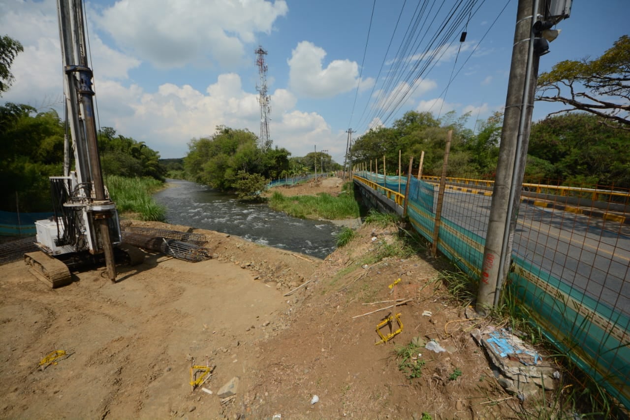 Las obras en la Avenida Cañasgordas iniciaron desde hace dos meses.