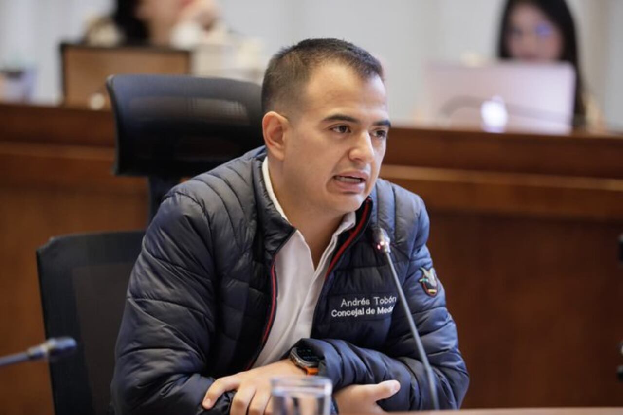 Andrés Tobón, concejal de Medellín