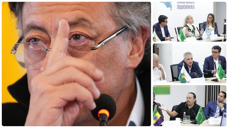 Los gobernadores del país se le rebelaron a Gustavo Petro.