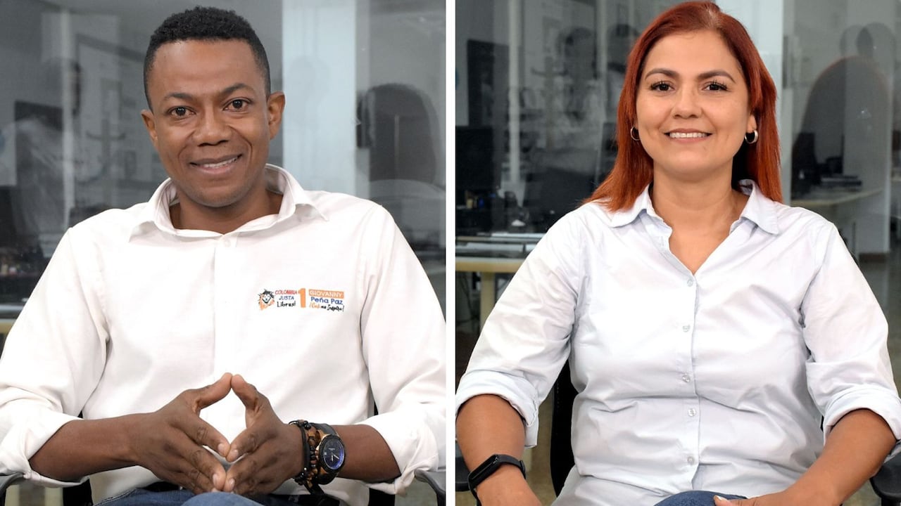 Laura Guerrero y Giovanny Peña son los #1 al Concejo por sus respectivos partidos.