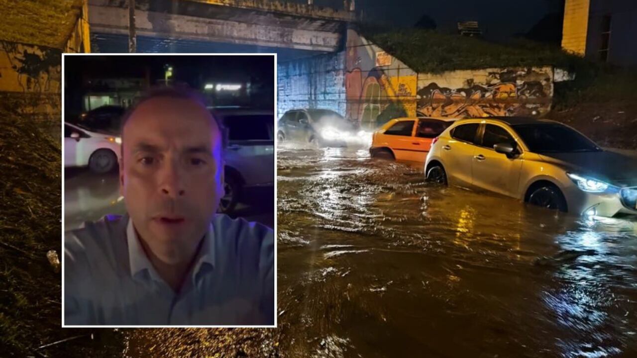 El alcalde de Cali, Alejandro Eder, realizó una visita y seguimiento a las zonas afectadas tras las fuertes lluvias que se registraron en la ciudad.