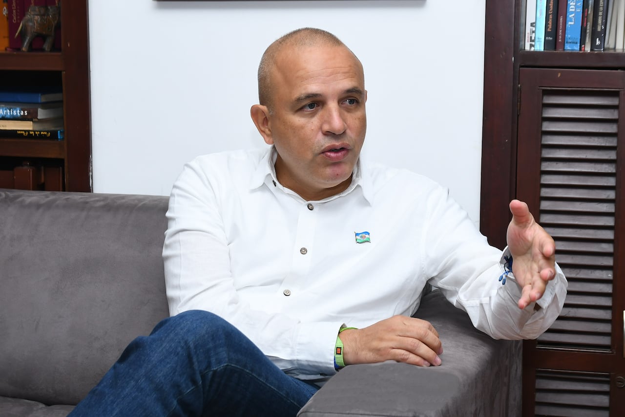Alexander Camacho, secretario de Desarrollo Comunitario, Fotos Wirman Rios , Junio 27 de 2024, EL PAIS