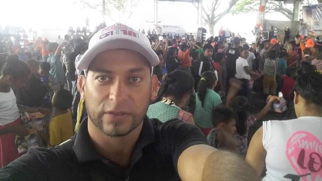 El líder social Andrés Rodríguez tenía una destacada participación en la vida política del norte del Cauca, incluso fue candidato al concejo de Miranda por Cambio Radical.