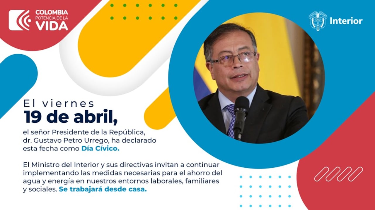 Ministerio del Interior día cívico.