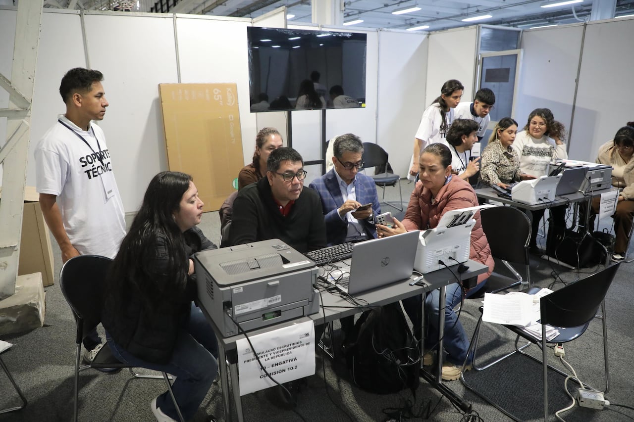 Concluido el 100 % del escrutinio a cargo de los jueces de la República, las reclamaciones no superaron el 0,7 %.