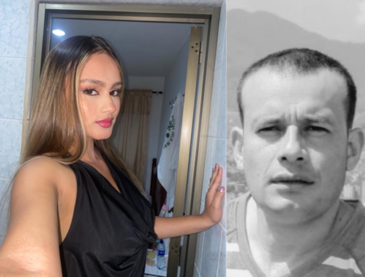 William Andrés Paipa (der.) y Nicole Valeria Vargas Gómez fueron las víctimas del fatal accidente en las vías del departamento del Quindío.