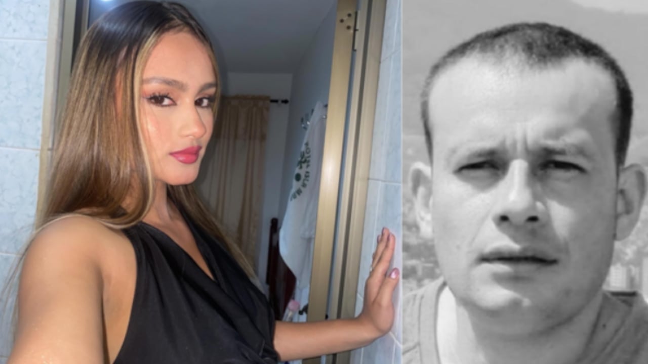 William Andrés Paipa (der.) y Nicole Valeria Vargas Gómez fueron las víctimas del fatal accidente en las vías del departamento del Quindío.