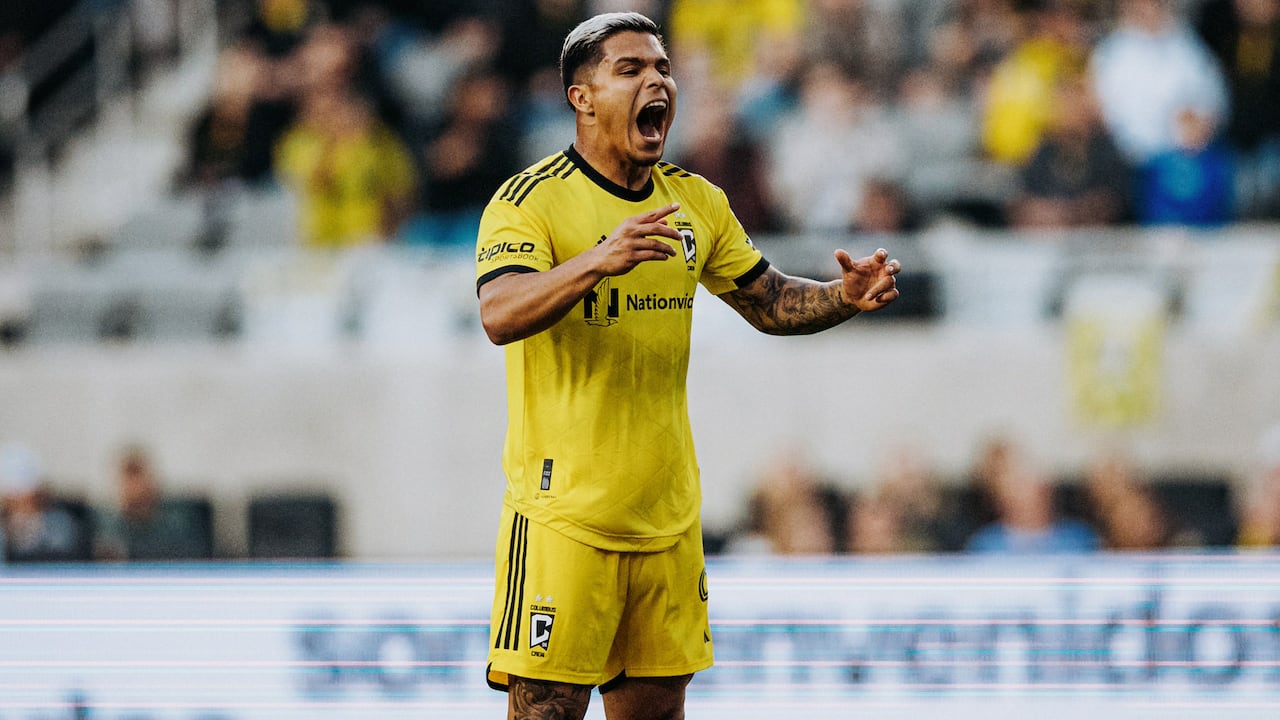 Juan Camilo Hernández, delantero del Columbus Crew de la MLS. Foto: Columbus Crew