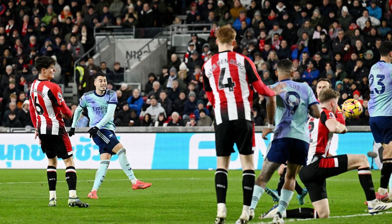 Brentford y Arsenal protagonizaron este miércoles, 1 de enero, el primer partido de la Premier League en el 2025 y el último de la jornada 19,