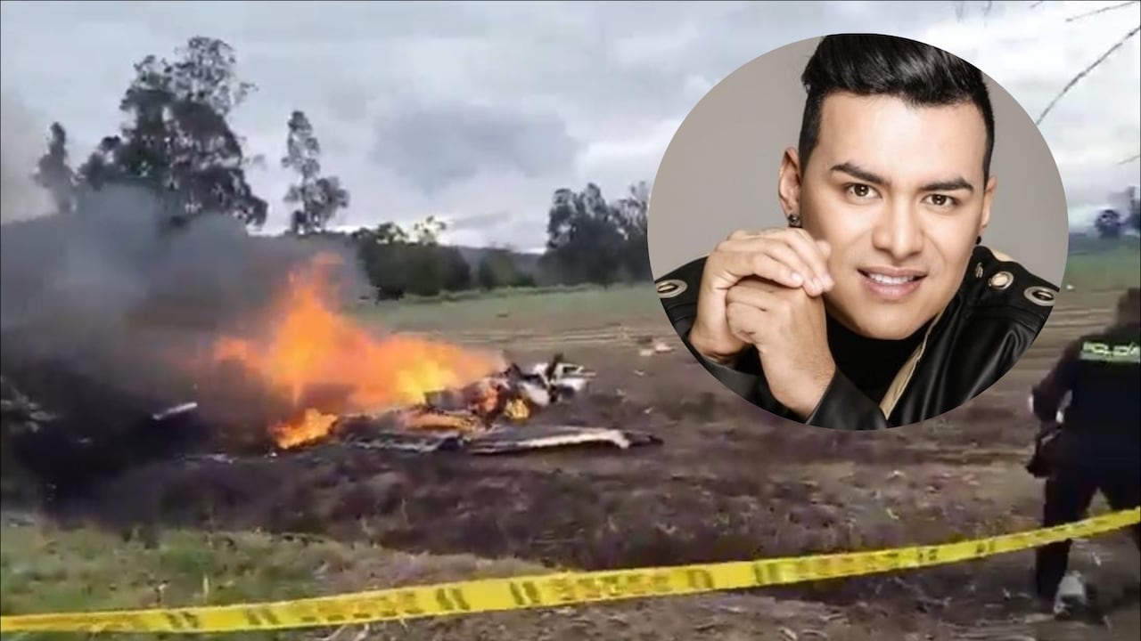 Yeison Jiménez habría muerto en el accidente de la avioneta.