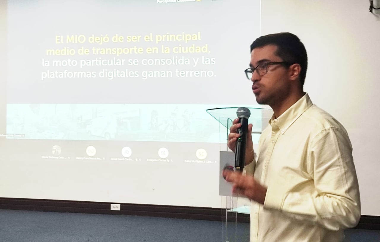 Danny Angarita, director de Cali Cómo Vamos.