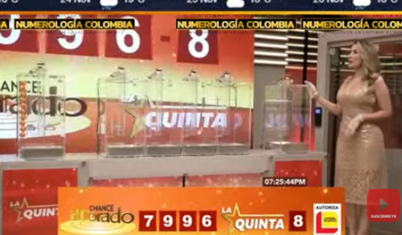 El sorteo Dorado Noche reveló este domingo su resultado más reciente.