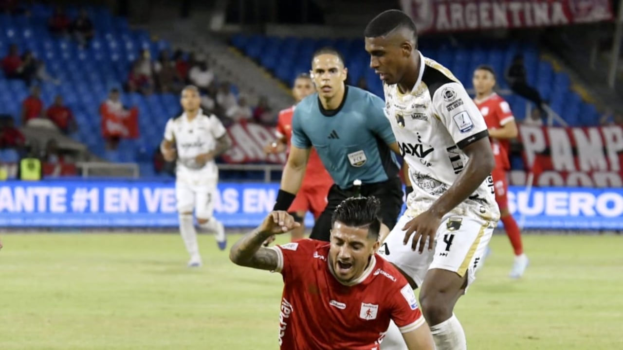 Imagen del partido entre América de Cali y Llaneros de Villavicencio por la fecha 13 del primer semestre de la Liga Colombiana 2026.