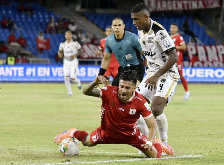 Imagen del partido entre América de Cali y Llaneros de Villavicencio por la fecha 13 del primer semestre de la Liga Colombiana 2026.