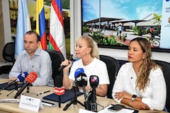 Rueda de prensa firma Tren de Cercania. Gobernadora y alcaldes de Cali y Jamundi.