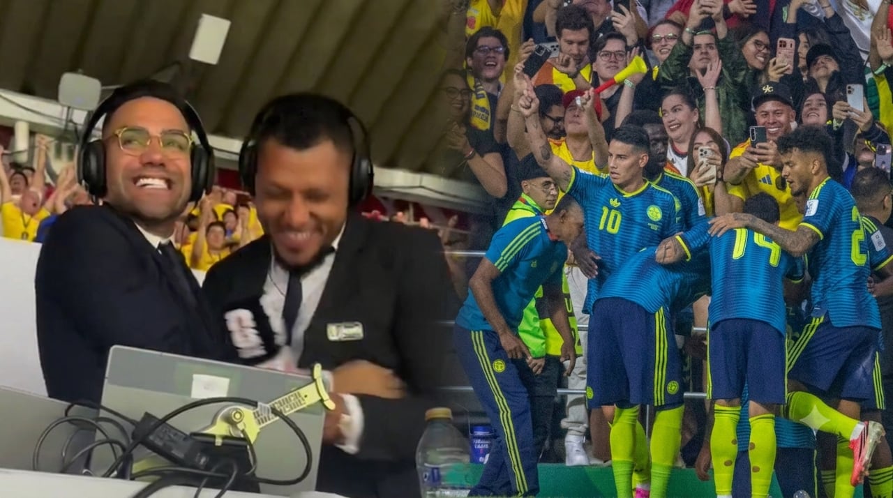 El legendario goleador se vio eufórico con los tantos de la Tricolor frente a los asiáticos.