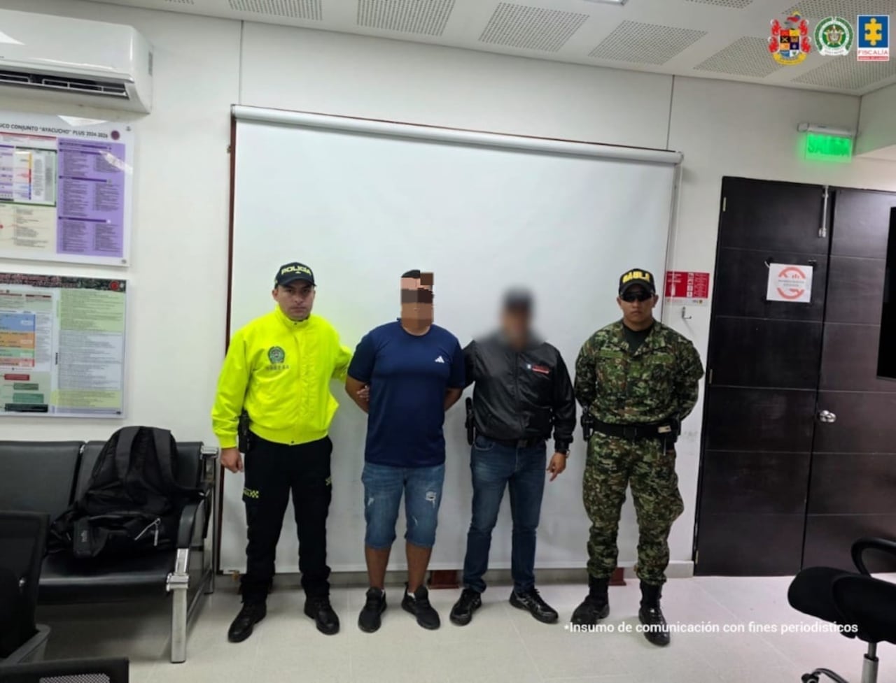 La Fiscalía imputó a militares capturados por filtrar presuntamente información reservada al Clan del Golfo sobre operativos y ubicación de tropas del Ejército.