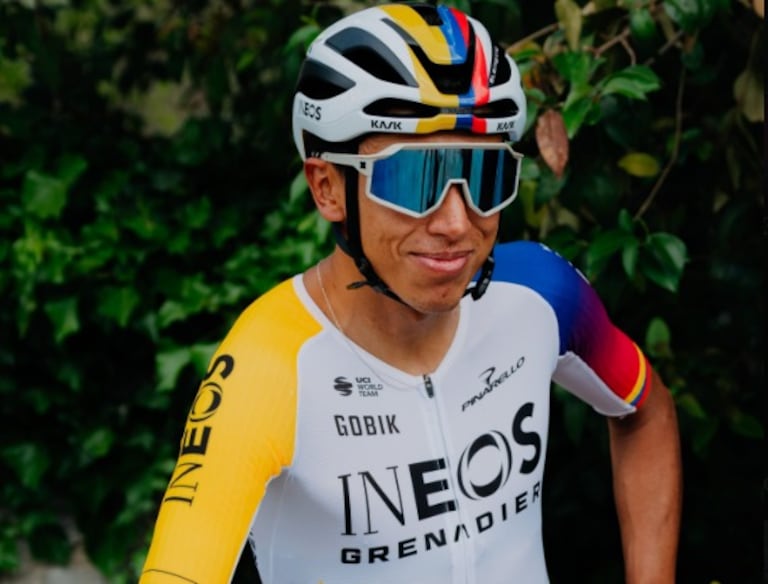 Egan Bernal y un diseño especial para el Giro de Italia