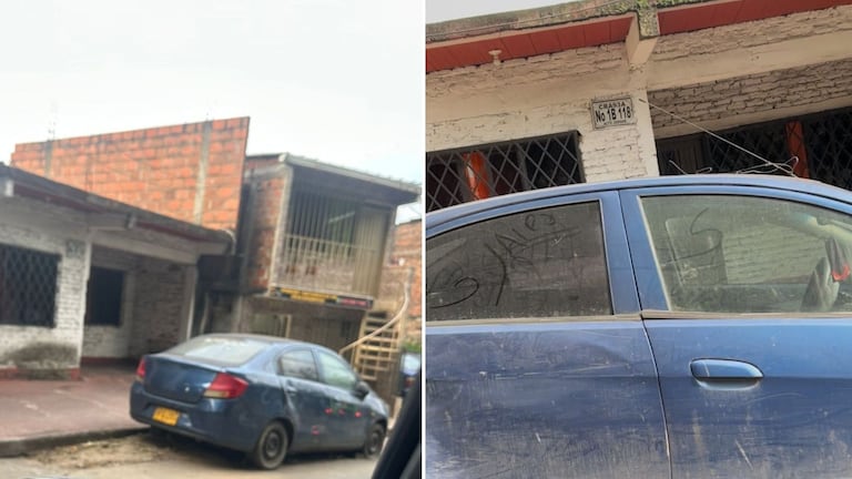 Habitantes del sector aseguran que el carro lleva más de un año en aparente estado de abandono.