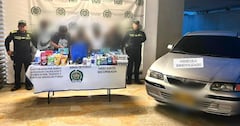 Cinco personas fueron capturadas en Yumbo, señaladas de hurtar productos en establecimientos comerciales bajo la modalidad de ‘hormiga’.