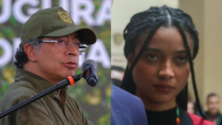 Gustavo Petro y Juliana Guerrero