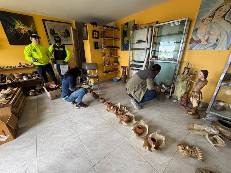 Las piezas recuperadas volverán a procesos de custodia, conservación y protección institucional para preservar parte de la memoria histórica y cultural del país.