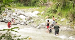 Playa Verde, ubicado en el corregimiento de Potrerito, Pradera, es uno de los destinos naturales más visitados a una hora de Cali.