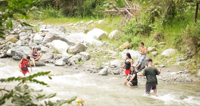 Playa Verde, ubicado en el corregimiento de Potrerito, Pradera, es uno de los destinos naturales más visitados a una hora de Cali.
